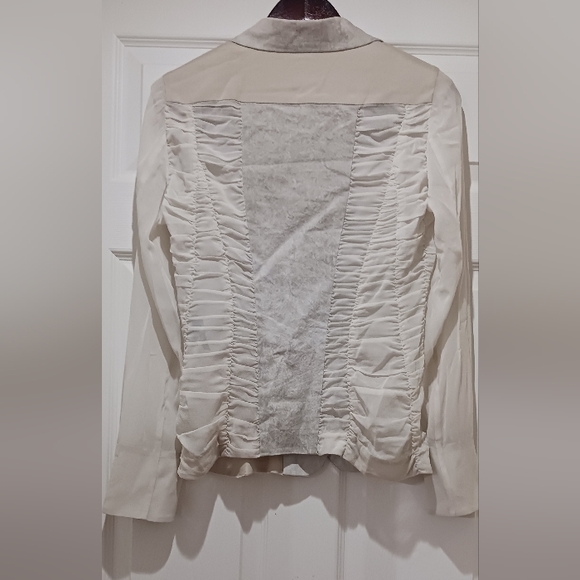 DONNA KARAN New York light grey blazer, size 6 - Picture 5 of 10